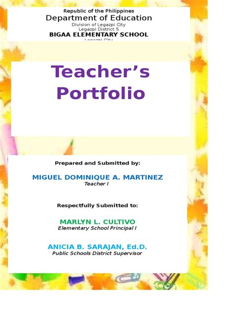 Adele Lassiter Teacher Portfolio