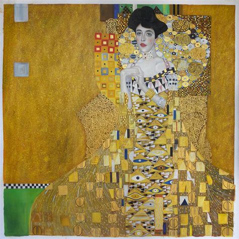 Adele bloch bauer and klimt. Gustav’s Use of Symbolism in Portrait of Adele Bloch Bauer I. As we can see in Portrait of Adele Bloch-Bauer I by Gustav Klimt, there are numerous shapes having a meaning of themselves. We will learn them one by one. The choice of abstracted egg is due to the fact that Adele miscarried two babies and probably, it is the symbol of fertility ... 