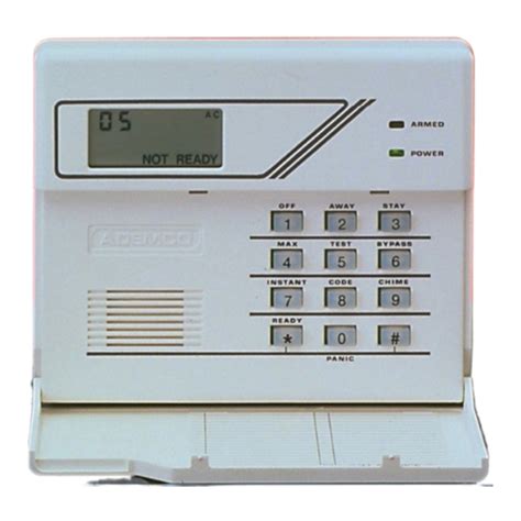 Ademco Alarm Manual System
