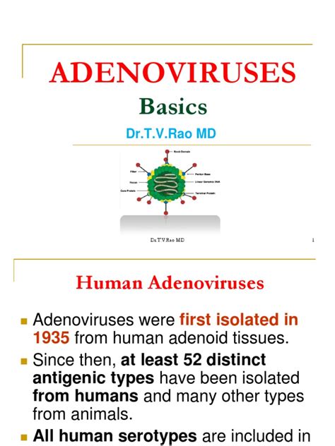 Adenovirus Dra Dizon