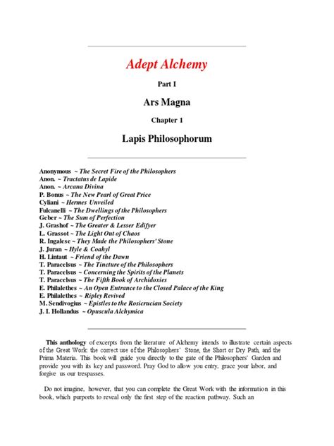 Adept Alchemy Part2 By Robert Nelson 1 pdf