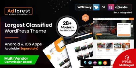 Adforest theme documentation.  Get ad posting WordPress theme with different colo...