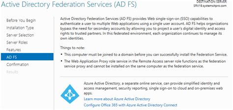 Adfs 2019 ad ds requirements.  Apr 8, 2025 · AD FS Operations Applies...