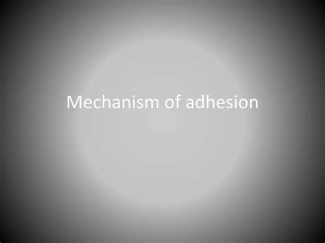 Adhesion pptx