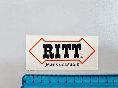 Adhesive Crown Jeans Casuals Sticker Sticker Decal Vintage 80s