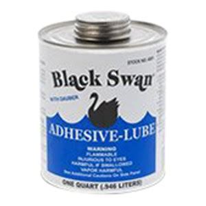 Adhesive Lube - BLACK SWAN MFG. CO