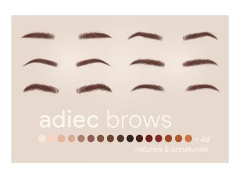 Adiec brows » Free Sims Mods