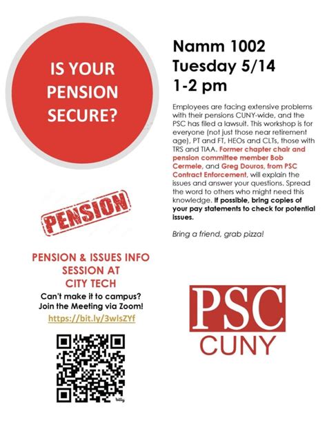 Adjunct Pensions: A Surprising Return – PSC CUNY