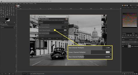 Adjust Levels of a Photo to Black and White in GIMP