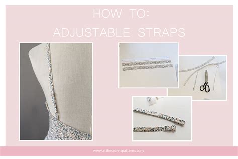 Adjustable elastic straps for sewing.  Sew Adjustable Straps – How to Install ...