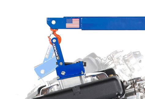 Adjustable engine lift plate. , Added Hook Option &ndash; Includes a heart-shaped opening ...