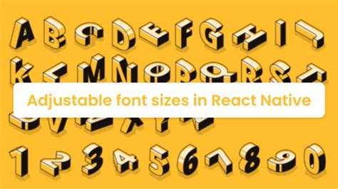 Adjustable font sizes in React Native InnovationM Blog