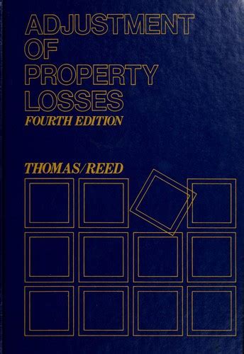 Read Adjustment Of Property Losses By Paul I Thomas