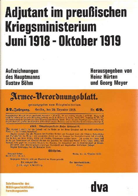 Adjutant im preussischen kriegsministerium juni 1918 bis oktober 1919. - Química para estudiantes de ingeniería brown holme.