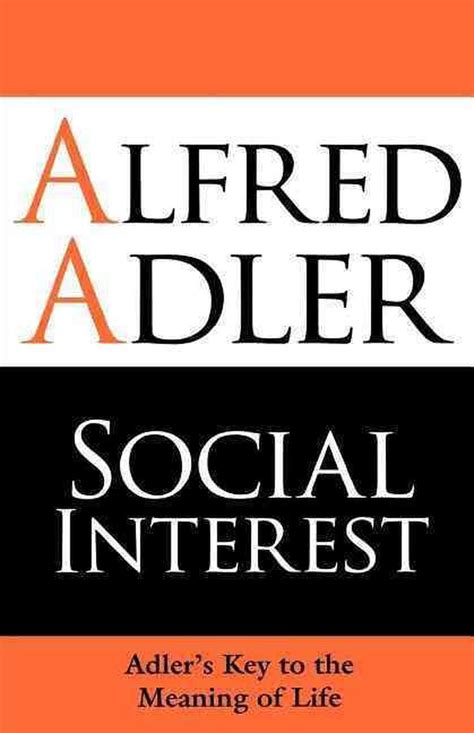 Adler social interest Adler pdf