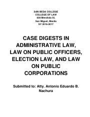 Admin Case Digests 2 1