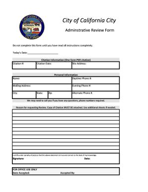 Administrative Citations - City and County of Denver