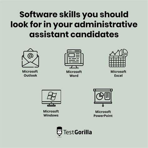 Administrative assistant software