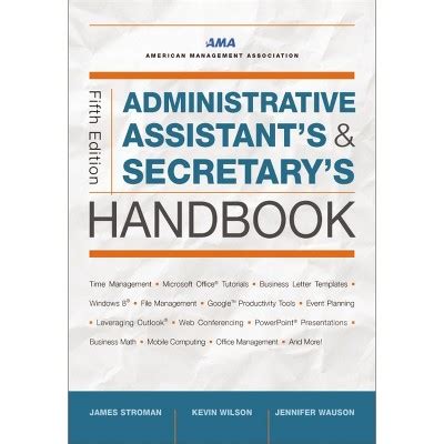 Administrative assistants and secretarys handbook 5th edition. - Literaturbericht zur mittelalterlichen und neuzeitlichen epigraphik 1992 - 1997.