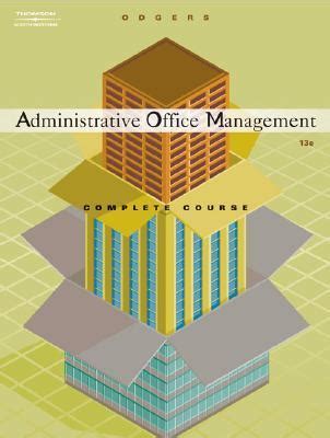 Read Administrative Office Management Complete Course By Pattie Gibsonodgers