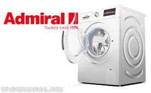 Admiral Top Load Manual