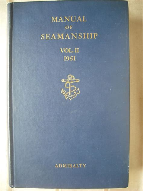 Admiralty manual of seamanship v 3 b r 67 2. - Bosch inline fuel injection pump manual pes6a.