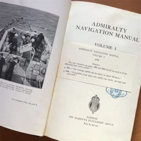 Admiralty navigation manual 1938 vol i. - Bicentenario de la independencia de colombia.