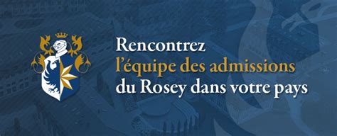 Admissions Institut Le Rosey. 