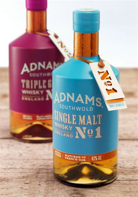 Adnams Whisky Dieline - Design, Branding