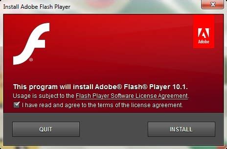 Adobe Flash Player 10 Read Me