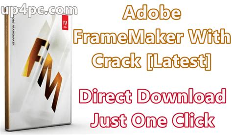 Adobe FrameMaker 2023 15.0.5.838 With Crack Download 