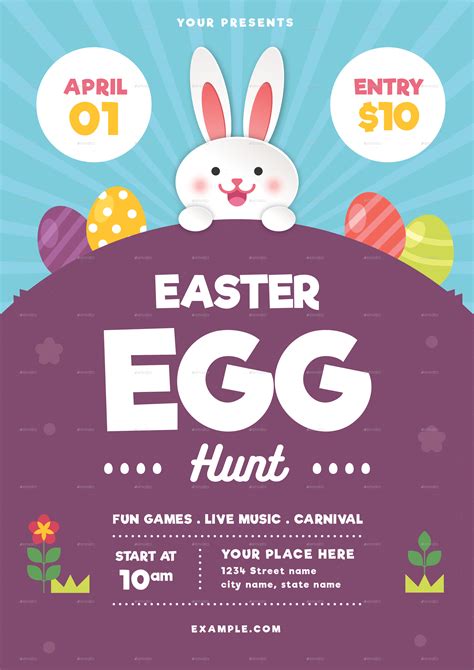 Adobe Illustrator Tutorials Easter Egg Hunt Flyer