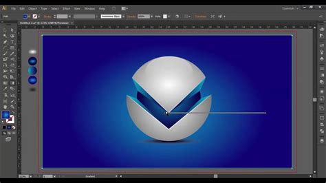 Adobe Illustrator Tutorials How To Make Logo Design 02 YouTube