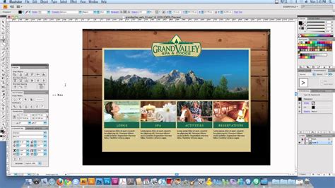 Adobe Illustrator Website Design Process by Logoworks YouTube