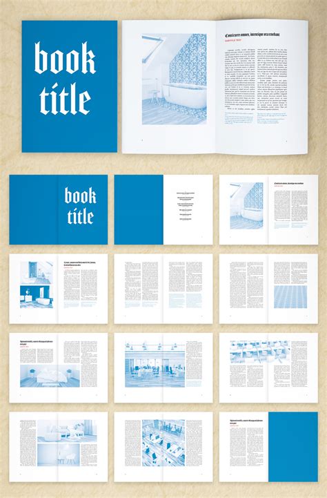 Adobe Indesign Book Templates