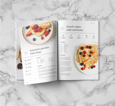 Adobe Indesign Cookbook Template