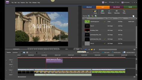 Adobe Premiere Elements 7.0 Tutorials Adding titles and text YouTube