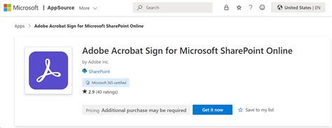 Adobe Sign for SharePoint Online - Installation Guide / …