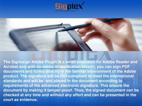 Adobe Signotec Plugin – sigplex