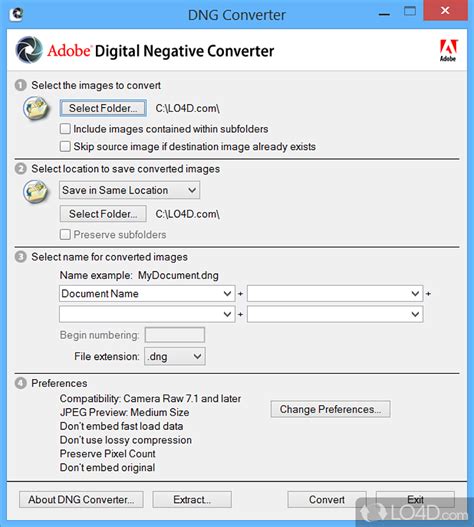 Adobe dng converter macos 12.  It supports 1,100+ camera models and runs on Wind...