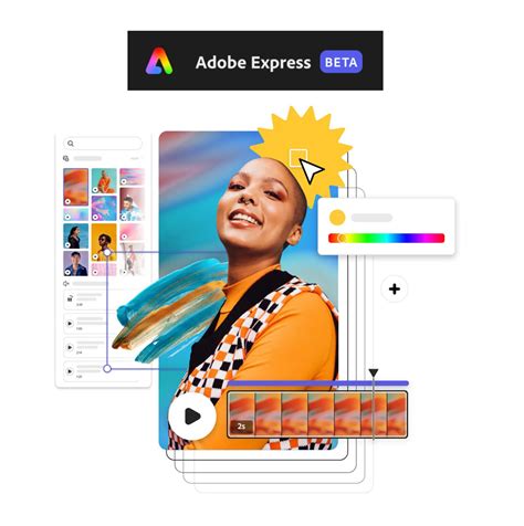 Adobe express beta. Get started with Adobe Express. On your Android device, tap the Adobe Express app icon. Sign in with your Adobe ID, Apple ID, Facebook, or Google account. Once you've signed in, you can begin to create, import, edit, and share your graphics, photos, and videos. 