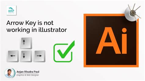 Adobe illustrator : Arrow Key is not working , 100% Fixed - YouTube