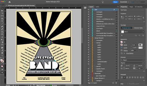 Step 1. First, make sure you have an InDesign document open. For this demonstration, we'll use this InDesign template from Envato Elements. You can start …. 