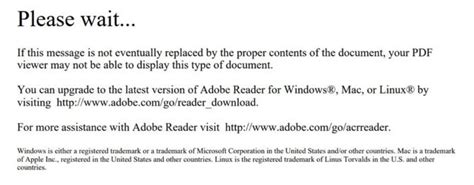 Adobe pdf is in an error state