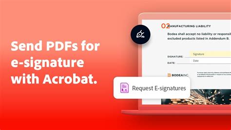 Learn how to request an e-signature and sign online PDF documents with Adobe Acrobat. Follow the easy steps to fill and sign your documents, or send them to others for signing. Discover the benefits of online signatures and how to create them with Acrobat Sign.. 