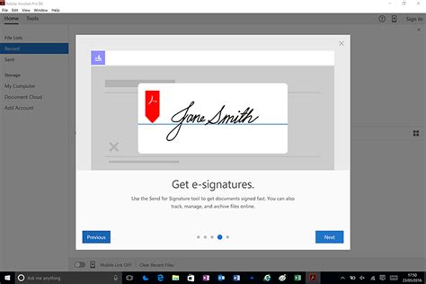 Adobe Acrobat Sign. Automate your workflows with document tracking services. Tracking documents is easy with Acrobat Sign. When you send a document for signature, you get real-time, instant notifications when it's opened and signed — so you can stay on top of every process.