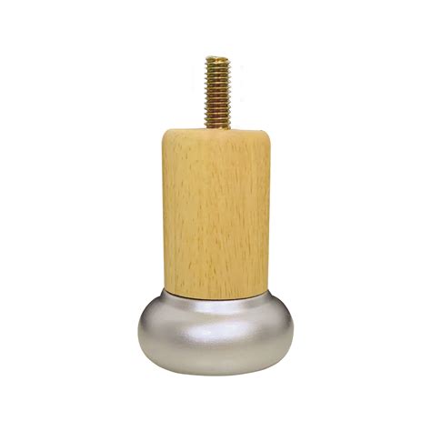 Adoored 80mm Round Lacquered Paint Dipped Base Furniture Leg