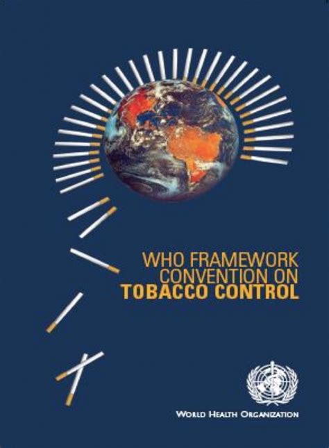 Adoption of Framework Convention on Tobacco Control