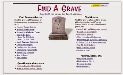 Adoptive Family: a Virtual Cemetery - Find a Grave