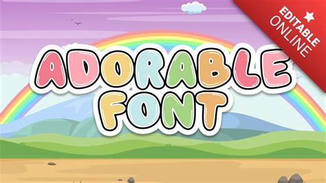 Adorable Kids Font Text Effect Generator